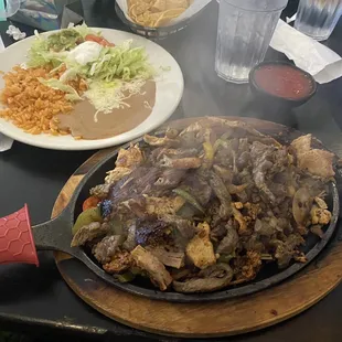 Fajitas racheros