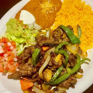 Steak Fajitas