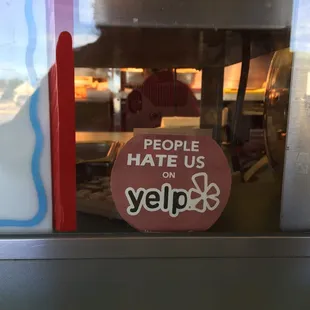 Retro diner look on the inside and quirky exterior. Excellent Tex-Mex.  They are so good, they even have a sarcastic Yelp sign.