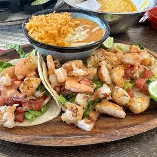 Skinny Shrimp Tacos