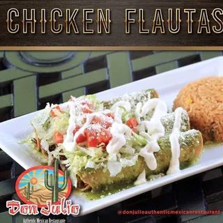 Chicken Flautas