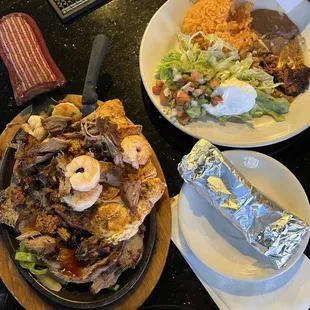 Fajita Parrillada for 1