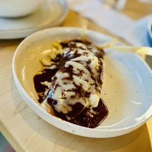Tamal Tradicional con Mole