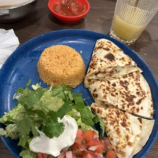 Grilled Chicken Quesadilla