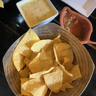 Queso Don Julio &amp; Chips and salsa