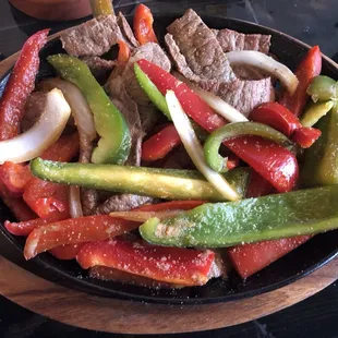 Steak Fajitas
