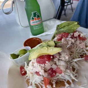 Ceviche Tostada
