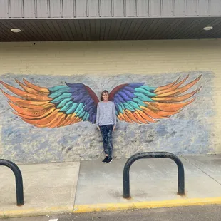 We had fun outside with photos!