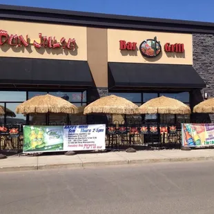 the outside of a restaurant