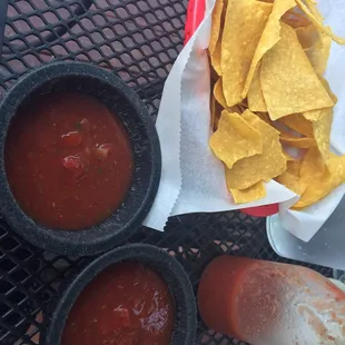 Free chips and salsa