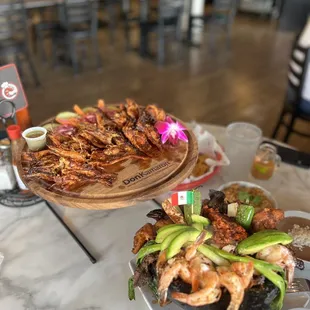 Molcajete Combo and Sarandeados