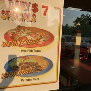 Delicious Daily Specials