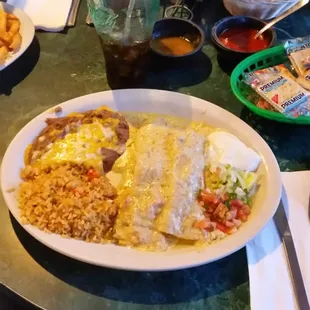 Shrimp Enchiladas