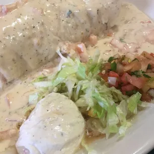 Wet Shrimp Burrito