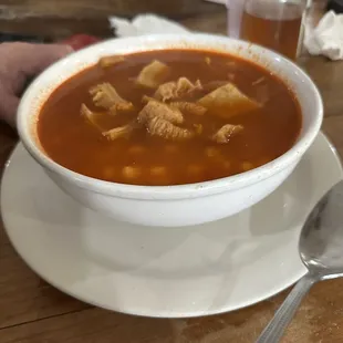 Menudo, bomb! So good!