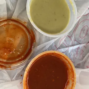 Remember to ask for these, the &apos;REALLY SPICY&apos; red and green hot