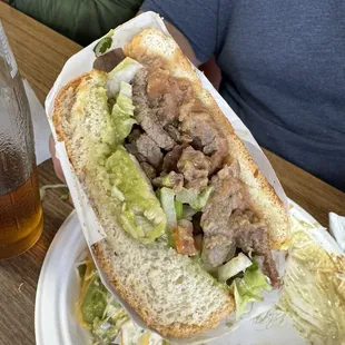 Carne Asada torta