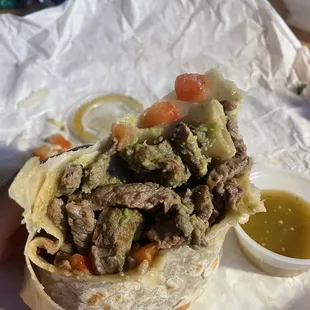 Carne Asada Burrito