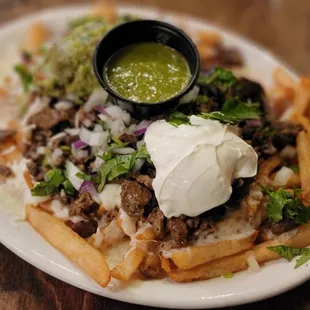 Carne asada fries