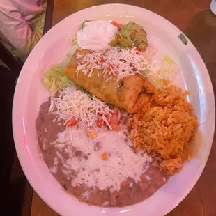 Chimichanga Dinner