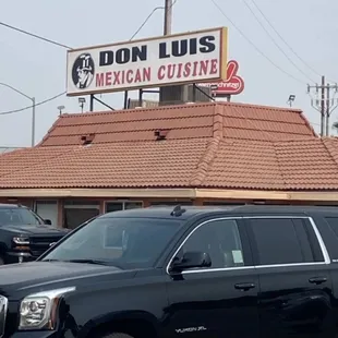 Front of the restaurant