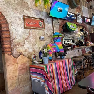 Bar area