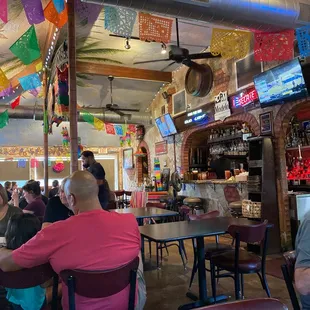Inside dining open!
