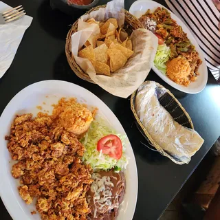 Chorizo con Huevos