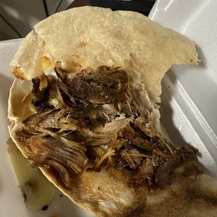 Carnitas quesadilla