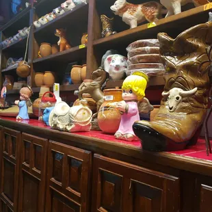 Some light gift shopping available inside.