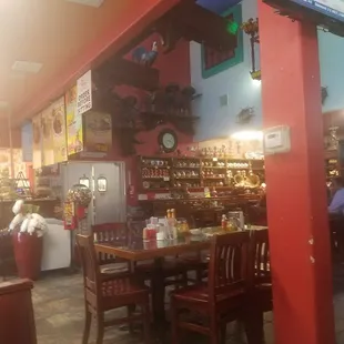 Part of the interior