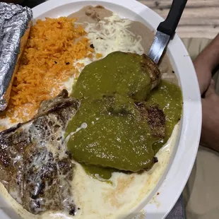 Steak a la #46 Steak El Diablo