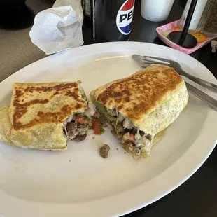 Seriously fresh and on point food.  I&apos;d highly recommend this place.   Had the California burrito with steak.