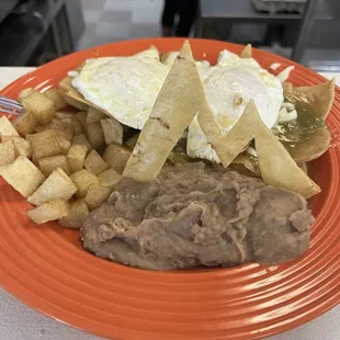 a plate of food on a table