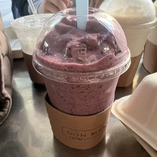 Blueberry Yogurt Smoothie