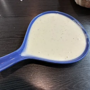 The large queso.