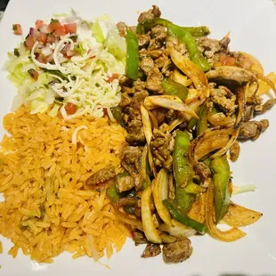 Lunch fajitas