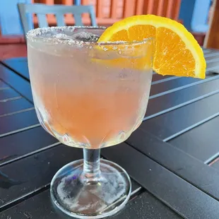 Prickly pear margarita