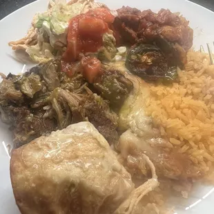 I sampled from everyone's plates :)