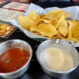 Chips &amp; salsas