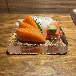 Thick Cut Salmon sashimi