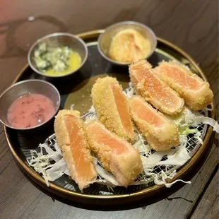 Salmon Sashimi Katsu