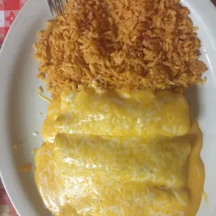 Combination enchiladas