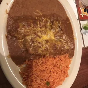 The tamale dinner plate