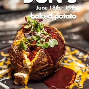 Fathers Day Brunch
Baked Potato with choice of protein, pork belly, asada, al pastor
#fathersdaybrunch