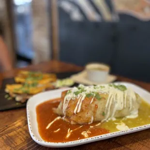 Fully loaded Chingon burrito!