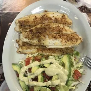 Pescado a la plancha