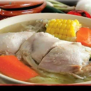 Caldo pollo