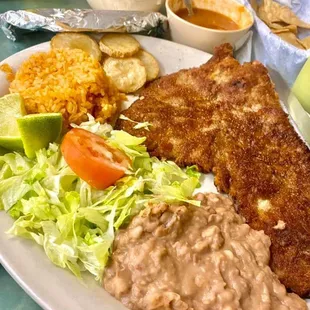 Milanesa pollo