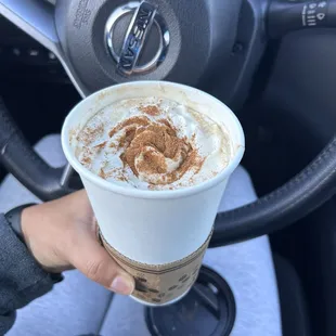 Cutest large Capuccino